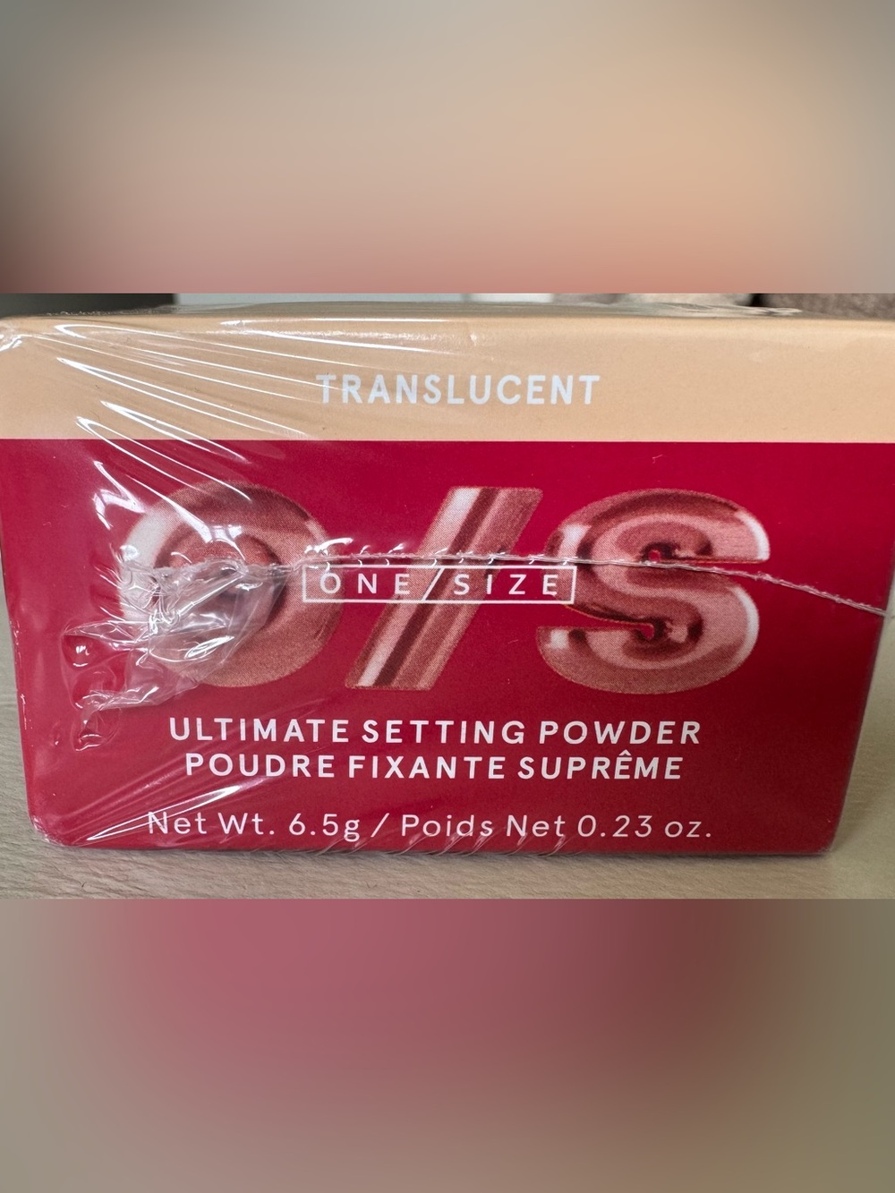 ONE/SIZE Translucent Ultimate Setting Powder - Red & Cream Box